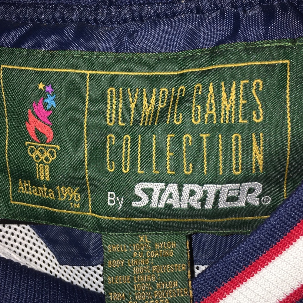 Starter Olympic Game Light Weight Pullover Jacket - image 2